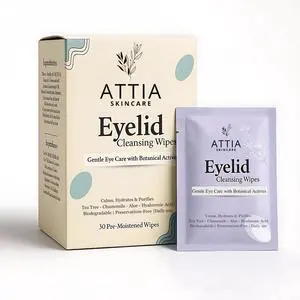 Tea Tree Oil Eyelid Wipes, 30 Count Tea Tree Oil Eyelid Wipes, 30 Count