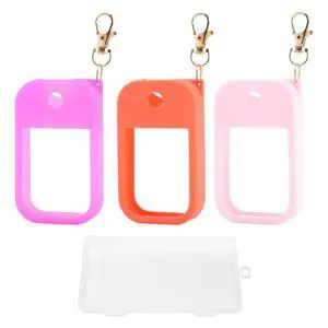 Hand Sanitizer Spray Accessory, Compatible with Touchland Power Mist/Glow Mist 1oz bottles, Silicone Case with Keychain and Storage Box Hand Sanitizer Spray Accessory, Compatible with Touchland Power Mist/Glow Mist 1oz bottles, Silicone Case with Keychain and Storage Box