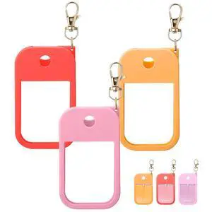 3piece Silicone Case Compatible With Touchland Hand Sanitizer Spray, Protective Case With Keychain For Spray 1 Fl Oz, Travel Size, Compatible With Power Mist & Glow Mist (Red,Pink,Orange) 3piece Silicone Case Compatible With Touchland Hand Sanitizer Spray, Protective Case With Keychain For Spray 1 Fl Oz, Travel Size, Compatible With Power Mist & Glow Mist (Red,Pink,Orange)