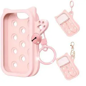 Cat Silicone Case for Touchland Hand Sanitizer Spray, Compatible with Power Mist Glow Mist 1 FL OZ/30ML for Touchland Case with 2 Keychains Cute Bell Portable Travel Accessory Cat Silicone Case for Touchland Hand Sanitizer Spray, Compatible with Power Mist Glow Mist 1 FL OZ/30ML for Touchland Case with 2 Keychains Cute Bell Portable Travel Accessory
