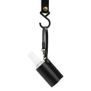 Disinfectant Holder - 60ml Sanitizing Spray Bottle Bag Holder - Belt Loops, Clip On Backpacks & Purses -(Reusable White Bottles) (Black Bottle Sleeve) Disinfectant Holder - 60ml Sanitizing Spray Bottle Bag Holder - Belt Loops, Clip On Backpacks & Purses -(Reusable White Bottles) (Black Bottle Sleeve)