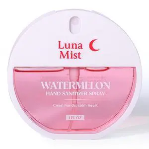Watermelon Hand Sanitizer Spray 1 FL OZ (30 ml) 70% Alcohol, Aloe Vera & Vitamin B5, Fast-Drying Non-Sticky Formula, Refreshing Fruity Scent Travel Size Moisturizing Hand Sanitizer Watermelon Hand Sanitizer Spray 1 FL OZ (30 ml) 70% Alcohol, Aloe Vera & Vitamin B5, Fast-Drying Non-Sticky Formula, Refreshing Fruity Scent Travel Size Moisturizing Hand Sanitizer