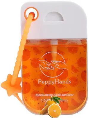PeppyHands 1 Pcs Hand Sanitizer Spray, Spray Hand Sanitizer Travel Size with Keychain, Scented Pocket Cute Mini Pocket for Kids School Gifts for Women, Teen, Girl, 1.35 FL. OZ(Citrus PeppyHands 1 Pcs Hand Sanitizer Spray, Spray Hand Sanitizer Travel Size with Keychain, Scented Pocket Cute Mini Pocket for Kids School Gifts for Women, Teen, Girl, 1.35 FL. OZ(Citrus