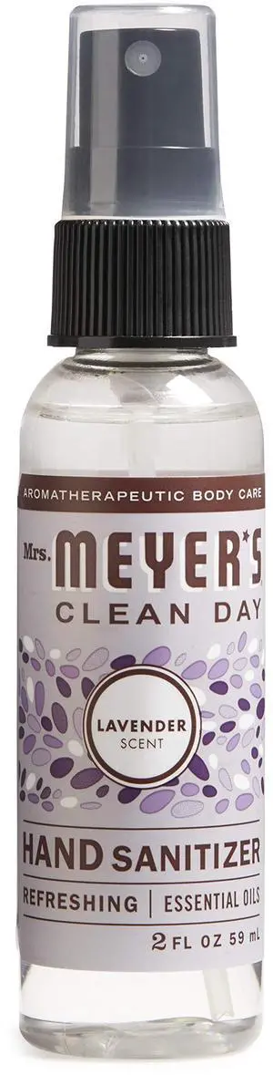 CLEAN DAY Antibacterial Hand Sanitizer Spray, Travel Size, Removes 99.9% of Bacteria, Lavender Scent, 2 oz CLEAN DAY Antibacterial Hand Sanitizer Spray, Travel Size, Removes 99.9% of Bacteria, Lavender Scent, 2 oz