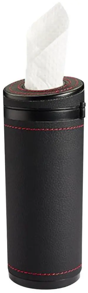 Car Tissue Holder, Convenient Travel Napkin Boxes, Car Tissues Cylinder, Round Canister Napkin Holder, Travel Tissue Tube Container for Vehicle Cup Holder, Home, Office (Black) Car Tissue Holder, Convenient Travel Napkin Boxes, Car Tissues Cylinder, Round Canister Napkin Holder, Travel Tissue Tube Container for Vehicle Cup Holder, Home, Office (Black)