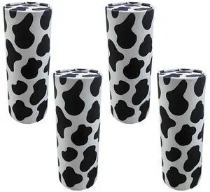 4PCS Car Tissue Holder, Refillable Paper Napkin Holder, Portable Car Tissues Cylinder, Facial Tissue Box Travel Accessories, Tissues Boxes Container for Automotive Cup Holder (Cow) 4PCS Car Tissue Holder, Refillable Paper Napkin Holder, Portable Car Tissues Cylinder, Facial Tissue Box Travel Accessories, Tissues Boxes Container for Automotive Cup Holder (Cow)