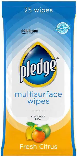 Multisurface Cleaning Wipes, pH Balanced, Fresh Citrus, 25 Count,White Multisurface Cleaning Wipes, pH Balanced, Fresh Citrus, 25 Count,White