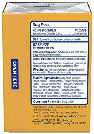Gold Antibacterial Deodorant Soap, 2 Pack, Total Net Wt 6.4 oz Gold Antibacterial Deodorant Soap, 2 Pack, Total Net Wt 6.4 oz