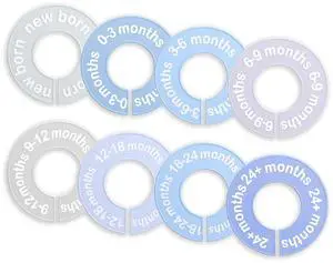 8PCS Baby Clothes Dividers for Closet 8PCS Baby Clothes Dividers for Closet
