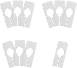 10Pcs White Clothing Rack Size Dividers Closet Dividers Rectangular Clothing Hangers Dividers with Clothing and Closet Storagedividers for Hanging Clothes Mounted Closet Systems 10Pcs White Clothing Rack Size Dividers Closet Dividers Rectangular Clothing Hangers Dividers with Clothing and Closet Storagedividers for Hanging Clothes Mounted Closet Systems