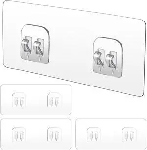 4 Pack Shower Caddy Adhesive Replacement, Strong Adhesive Sticker Hooks for Corner Shower Caddy Bathroom Shelf Basket Soap Dish Hanging Hooks Kitchen Accessories No Drilling 4 Pack Shower Caddy Adhesive Replacement, Strong Adhesive Sticker Hooks for Corner Shower Caddy Bathroom Shelf Basket Soap Dish Hanging Hooks Kitchen Accessories No Drilling