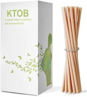 200 Count Compostable Sugarcane Straws 200 Count Compostable Sugarcane Straws