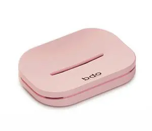 Double Wall Drainer Soap Dish Oval Simple Design Easy to Wash Bathroom White/Blue/Pink Double Wall Drainer Soap Dish Oval Simple Design Easy to Wash Bathroom White/Blue/Pink