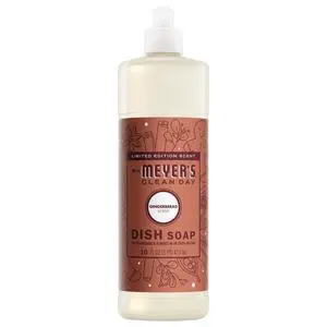CLEAN DAY Liquid Dish Soap, Limited Edition Gingerbread Scent, 16 Ounce Bottle CLEAN DAY Liquid Dish Soap, Limited Edition Gingerbread Scent, 16 Ounce Bottle