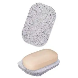 Soap Saver Pad - Soap Holder for Kitchen & Bathroom Use - Durable Soap Dish for Hand, Shampoo Bar & Dish Soap - Large Size & Easy to Wash - Perfect for Travel - 1 Pack Soap Saver Pad - Soap Holder for Kitchen & Bathroom Use - Durable Soap Dish for Hand, Shampoo Bar & Dish Soap - Large Size & Easy to Wash - Perfect for Travel - 1 Pack