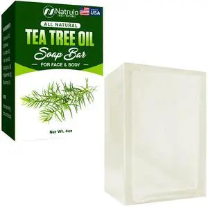 Tea Tree Soap Tea Tree Oil Wash Bar for Face & Body Remedy Soap Bar Tea Tree Soap Tea Tree Oil Wash Bar for Face & Body Remedy Soap Bar