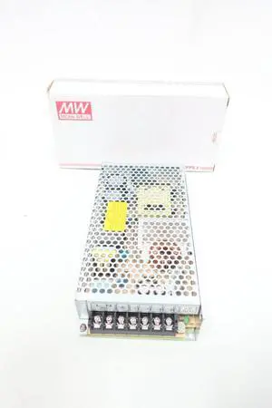 MEAN WELL RS-150-24 AC to DC Power Supply 100-120/200-240V-AC 6.5A AMP 24V-DC MEAN WELL RS-150-24 AC to DC Power Supply 100-120/200-240V-AC 6.5A AMP 24V-DC