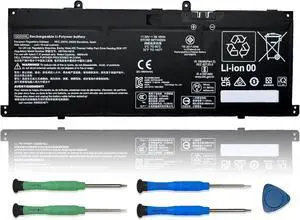 GD03XL Laptop Battery Replacement for HP Envy x360 14 2-in-1 14-fa0000 OmniBook X 14 EliteBook Ultra G1q Series N66215-005 N66000-1E1 N66000-2C1 N66000-AC1 N66000-1E1 11.58V 4854mAh 59.16Wh GD03XL Laptop Battery Replacement for HP Envy x360 14 2-in-1 14-fa0000 OmniBook X 14 EliteBook Ultra G1q Series N66215-005 N66000-1E1 N66000-2C1 N66000-AC1 N66000-1E1 11.58V 4854mAh 59.16Wh