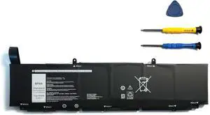 XG4K6 P92F P92F001 P92F002 P92F003 01RR3 001RR3 F8CPG 0F8CPG 5XJ6R KVPMY 0YY3V KRDHV Laptop Battery Replacement for Dell XPS 17 9700 9710 9720 9730 / Precision 5750 5760 5770 Series(11.4V 97Wh) XG4K6 P92F P92F001 P92F002 P92F003 01RR3 001RR3 F8CPG 0F8CPG 5XJ6R KVPMY 0YY3V KRDHV Laptop Battery Replacement for Dell XPS 17 9700 9710 9720 9730 / Precision 5750 5760 5770 Series(11.4V 97Wh)