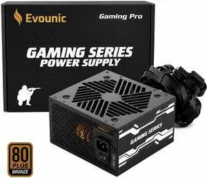 800W Gaming Power Supply, ATX 3.1 PSU, GPUs, semi-Passive 120mm Fan, LLC Technology, Single Rail, for Overclocked GPUs 800W Gaming Power Supply, ATX 3.1 PSU, GPUs, semi-Passive 120mm Fan, LLC Technology, Single Rail, for Overclocked GPUs