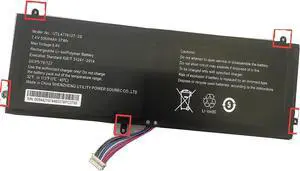 aowe NV-4776127-2S UTL4776127-2S ZL4776127-2S 7.4V 5000mAh 10Pins 9Lines Replacement Battery for Smartbook 141 PC208PC209 Smartbook 141 145 M-SB145 aowe NV-4776127-2S UTL4776127-2S ZL4776127-2S 7.4V 5000mAh 10Pins 9Lines Replacement Battery for Smartbook 141 PC208PC209 Smartbook 141 145 M-SB145