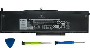 VG93N Battery 92Wh WFWKK 0WFWKK 0VG93N 3ICP7/54/64-2 11.4V 6-Cell | Replacement for Dell Latitude 15 5580 5590 5591 E5580 E5590 E5591 / Precision 15 3520 3530 M3520 M3530 Series 7666mAh VG93N Battery 92Wh WFWKK 0WFWKK 0VG93N 3ICP7/54/64-2 11.4V 6-Cell | Replacement for Dell Latitude 15 5580 5590 5591 E5580 E5590 E5591 / Precision 15 3520 3530 M3520 M3530 Series 7666mAh