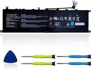 99.99Wh BTY-M6M Laptop Battery Replacement for MSI GS66 Stealth 10SE 10SF 11UE 11UH for GE66 Raider 10UG 11UG for GE76 Raider 11UE 11UG for GE76 Dragon Tiamat 11UH for WS66 10TM 11UMT for Creator 15 99.99Wh BTY-M6M Laptop Battery Replacement for MSI GS66 Stealth 10SE 10SF 11UE 11UH for GE66 Raider 10UG 11UG for GE76 Raider 11UE 11UG for GE76 Dragon Tiamat 11UH for WS66 10TM 11UMT for Creator 15