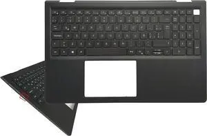 Laptop Replacement Keyboard Compatible for Dell Inspiron 15 3510 3511 3515 3520 3525 00GTPK 0HRHC5 054WVM 09CJN3 Latin Layout with Palmrest Upper Cover Case No Backlit (Black No Type-C Hole) Laptop Replacement Keyboard Compatible for Dell Inspiron 15 3510 3511 3515 3520 3525 00GTPK 0HRHC5 054WVM 09CJN3 Latin Layout with Palmrest Upper Cover Case No Backlit (Black No Type-C Hole)