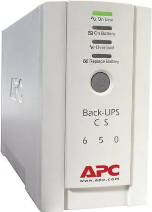 APC BK650EI APS Back-UPS CS 650VA 400W 230V DB-9 RS-232/USB APC BK650EI APS Back-UPS CS 650VA 400W 230V DB-9 RS-232/USB