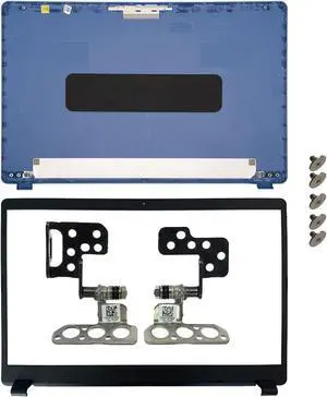 New RONMAFI Blue/Red LCD Back Cover for Acer Aspire 3 A315-42 A315-42G A315-54 A315-54K A315-56 N19C1 Rear Lid TOP Case/Front Bezel/Screen Hinges (Blue A Cover+B+Hinges+Screws) New RONMAFI Blue/Red LCD Back Cover for Acer Aspire 3 A315-42 A315-42G A315-54 A315-54K A315-56 N19C1 Rear Lid TOP Case/Front Bezel/Screen Hinges (Blue A Cover+B+Hinges+Screws)