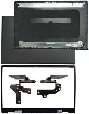 Black Shell Replacement for DELL Inspiron 15 3510 3511 3515 3520 3525 LCD Back Cover Top Rear Lid Case & Front Bezel & Screen Hinges Black Shell Replacement for DELL Inspiron 15 3510 3511 3515 3520 3525 LCD Back Cover Top Rear Lid Case & Front Bezel & Screen Hinges