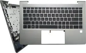 Laptop Replacement Keyboard Compatible for HP ProBook 640 G8 645 G8 M21668-001 US Layout Backlit with Palmrest Upper Cover Case Laptop Replacement Keyboard Compatible for HP ProBook 640 G8 645 G8 M21668-001 US Layout Backlit with Palmrest Upper Cover Case