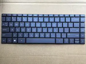 Original New for HP Spectre x360 13-ap0013dx Convertible 13.3" US Backlit Laptop Dark Blue Keyboard Original New for HP Spectre x360 13-ap0013dx Convertible 13.3" US Backlit Laptop Dark Blue Keyboard