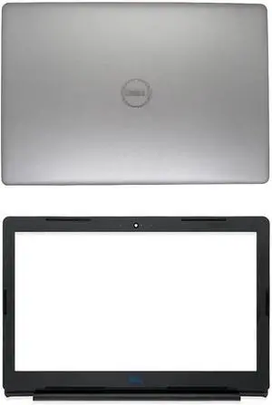 ZONTO Silver LCD Back Cover Top Lid + Front Bezel Cover Trim Compatible with Dell Inspiron 15 3580 3582 3583 3585 Laptop ZONTO Silver LCD Back Cover Top Lid + Front Bezel Cover Trim Compatible with Dell Inspiron 15 3580 3582 3583 3585 Laptop