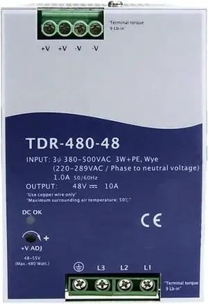 Switching Power Supply TDR-480-24 TDR-480-48 480W(TDR-480-24) Switching Power Supply TDR-480-24 TDR-480-48 480W(TDR-480-24)
