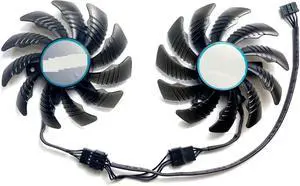 for GIGABYTE for GeForce RTX4060 8GB for WINDFORCE OC Graphics Card Replacement Fan(A Pair of Fans) for GIGABYTE for GeForce RTX4060 8GB for WINDFORCE OC Graphics Card Replacement Fan(A Pair of Fans)