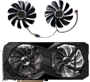 for ASROCK for Radeon RX7600 8GB for Challenger OC Graphics Card Replacement Fan for ASROCK for Radeon RX7600 8GB for Challenger OC Graphics Card Replacement Fan