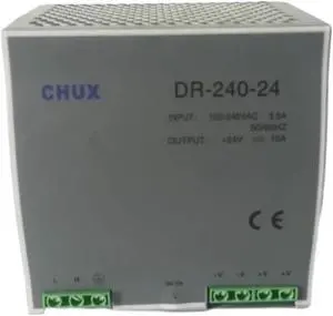 240W Din Rail Power Supply 24V 10A Ac Converter DR-240-24 SMPS Switching Power Supplier for CCTV led Light 240W Din Rail Power Supply 24V 10A Ac Converter DR-240-24 SMPS Switching Power Supplier for CCTV led Light