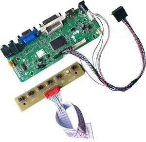 Driver Controller Board for LTN101NT05-A01 LTN101NT06-001 Kit DIY HDMI-Compatible 10.1" VGA DVI 1024x600 40Pin LVDS Laptop Panel(for LTN101NT06-102) Driver Controller Board for LTN101NT05-A01 LTN101NT06-001 Kit DIY HDMI-Compatible 10.1" VGA DVI 1024x600 40Pin LVDS Laptop Panel(for LTN101NT06-102)