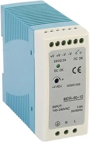 DIN Rail 12v 60w Industry MDR 5A for CCTV Led Light MDR60W-12V Industry Switching Mode Power Supply DIN Rail 12v 60w Industry MDR 5A for CCTV Led Light MDR60W-12V Industry Switching Mode Power Supply