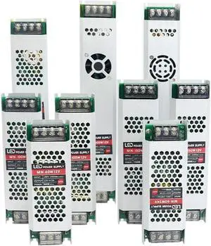 DC12V/24V Long/Ultra Thin LED Lighting 60W 100W 150W 200W 300W Driver Power Adapter Switch Power Supply(24V,150W) DC12V/24V Long/Ultra Thin LED Lighting 60W 100W 150W 200W 300W Driver Power Adapter Switch Power Supply(24V,150W)