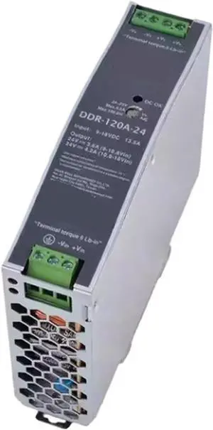 DC-DC Converter DDR-120A-24 Switching Power Supply 120W DIN Rail Type DC-DC Converter DDR-120A-24 Switching Power Supply 120W DIN Rail Type
