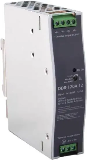 DC-DC Converter DDR-120A-12 Switching Power Supply 120W DIN Rail Type DC-DC Converter DDR-120A-12 Switching Power Supply 120W DIN Rail Type