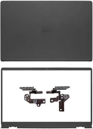 Black Shell Compatible with DELL Vostro 15 3510 3511 3515 LCD Back Cover Top Rear Lid Case & Front Bezel & Screen Hinges Black Shell Compatible with DELL Vostro 15 3510 3511 3515 LCD Back Cover Top Rear Lid Case & Front Bezel & Screen Hinges