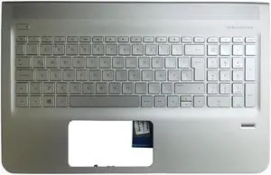 Laptop Replacement Keyboard Compatible for HP Envy 15-AE 15-ae012la 15-ae101la 15-ae103la Latin Layout with Palmrest Upper Cover 812726-161 819764-161 Laptop Replacement Keyboard Compatible for HP Envy 15-AE 15-ae012la 15-ae101la 15-ae103la Latin Layout with Palmrest Upper Cover 812726-161 819764-161