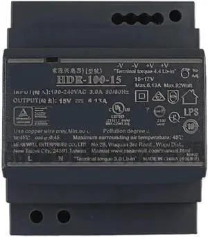 HDR-100-48N 100.8W 48V 85 100 Ultra Slim Step Shape ~ W DIN Rail Switching Power Supply 100 HDR-100-48N 100.8W 48V 85 100 Ultra Slim Step Shape ~ W DIN Rail Switching Power Supply 100