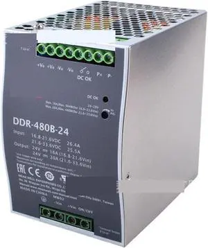Switching Power Supply DDR-480B/C/D-12/24/48V Power Supply DC to DC DC-DC Rail Converter 480W Switching Power Supply(DDR-480D-24) Switching Power Supply DDR-480B/C/D-12/24/48V Power Supply DC to DC DC-DC Rail Converter 480W Switching Power Supply(DDR-480D-24)