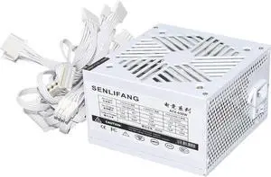 110-230V PSU 20+4Pin +12V Output ATX 650W E-Sports Video Game Computer White Power Supply Low Noise Cooling Fan 110-230V PSU 20+4Pin +12V Output ATX 650W E-Sports Video Game Computer White Power Supply Low Noise Cooling Fan