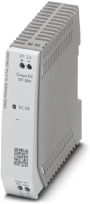 Power Supply UNO-PS/1AC/15DC/30W 2903000 Power Supply UNO-PS/1AC/15DC/30W 2903000