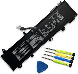 C41N1906-1 Laptop Battery Replacement for ASUS TUF Gaming A17 FA706 FA706IU FA706II A15 FA506 FA506QR FA506II 2021 F15 FX506 FX506L FX506H Series 0B200-03590000 5845Wh 15.4V 90Wh C41N1906-1 Laptop Battery Replacement for ASUS TUF Gaming A17 FA706 FA706IU FA706II A15 FA506 FA506QR FA506II 2021 F15 FX506 FX506L FX506H Series 0B200-03590000 5845Wh 15.4V 90Wh